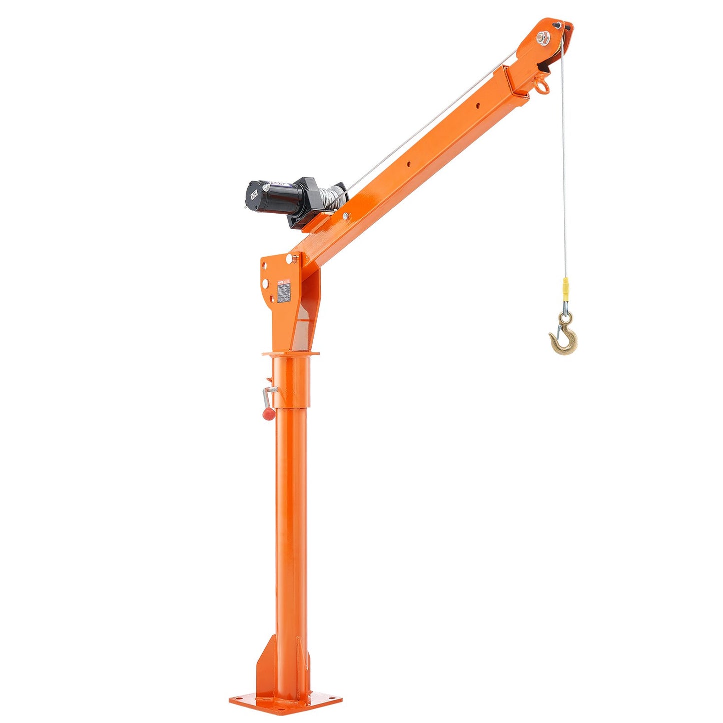 Electric pickup crane lifting crane 1100 lbs 360° swivel lift lift