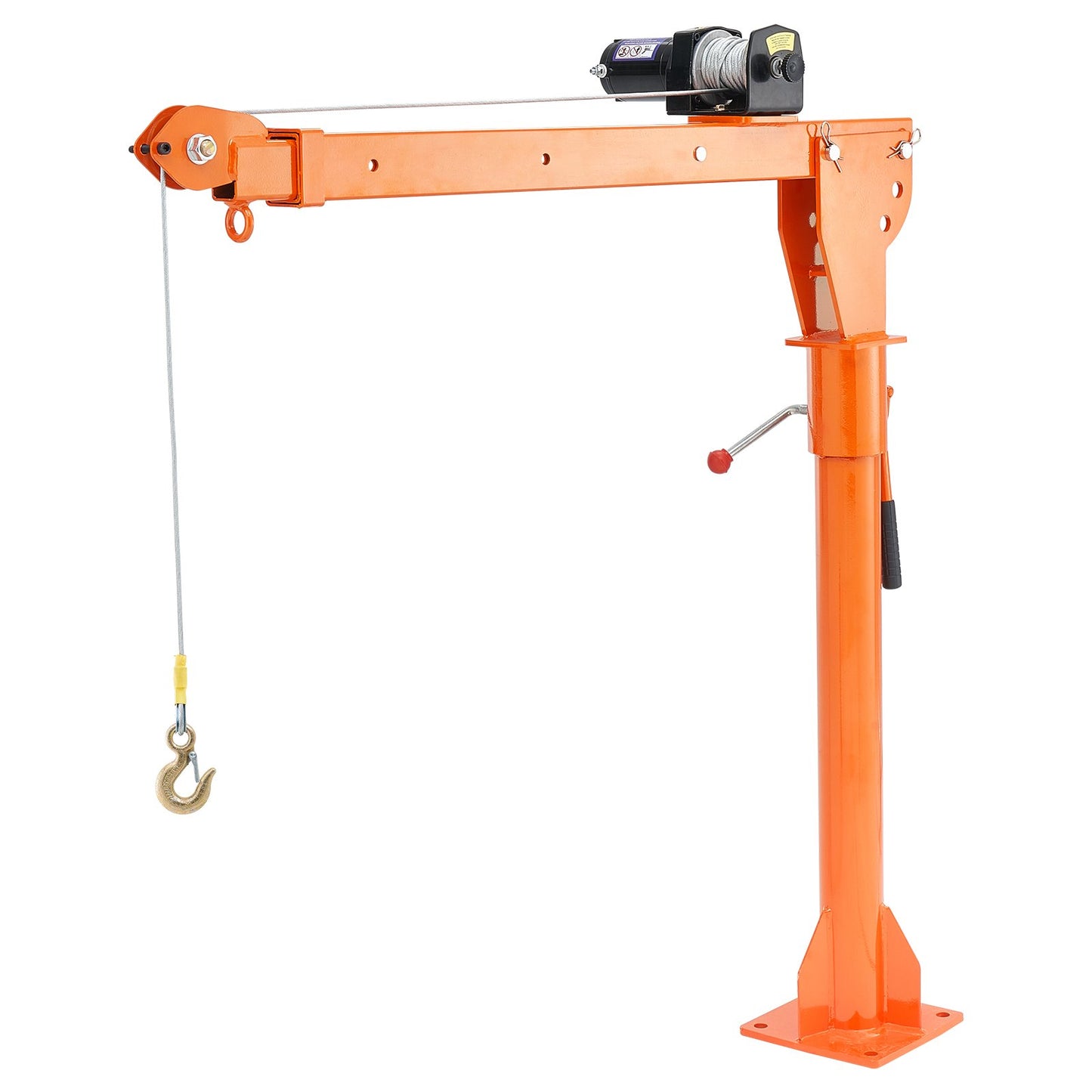 Electric pickup crane lifting crane 1100 lbs 360° swivel lift lift