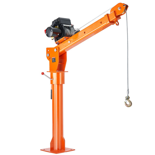 Elektrisk pickup kran lyftkran 2200 lbs 360° svängbar hisslyft