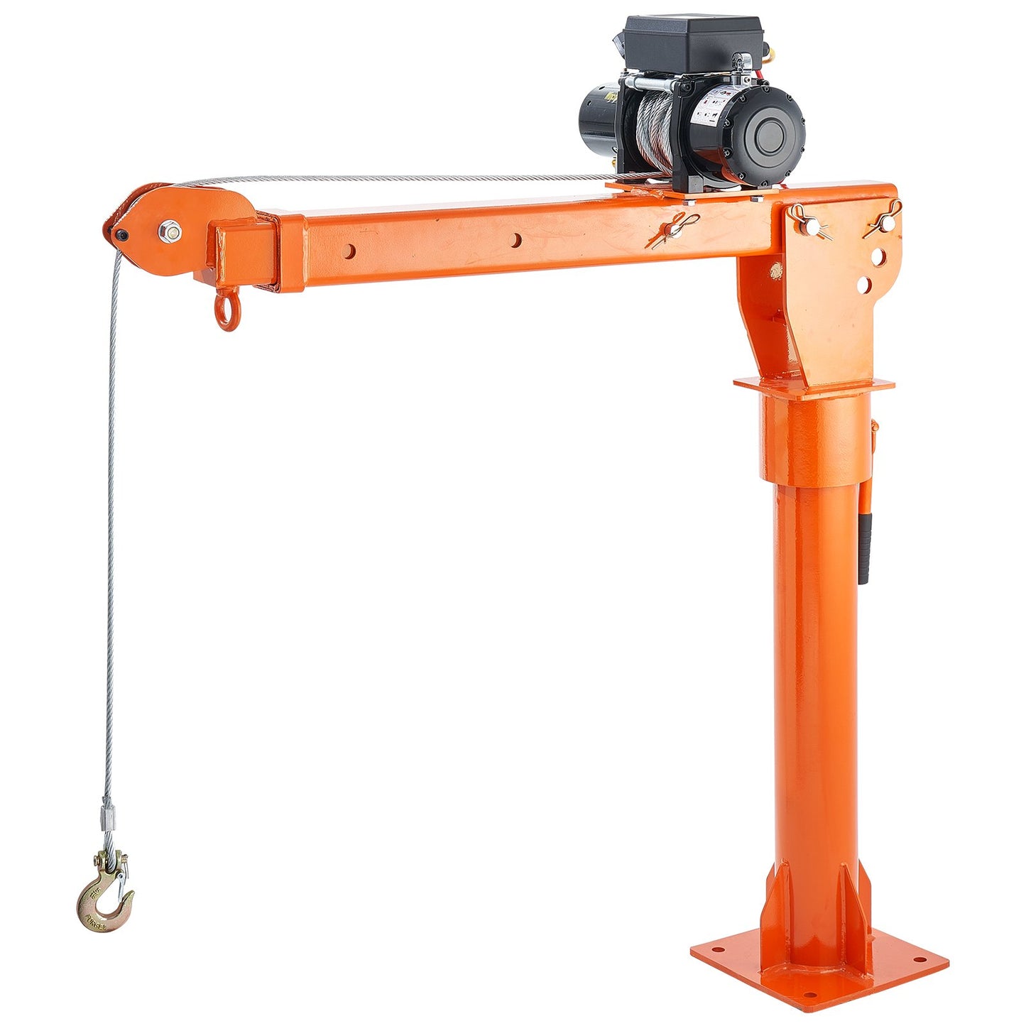 Elektrisk pickup kran lyftkran 2200 lbs 360° svängbar hisslyft