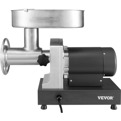 Heavy Duty Electric Meat Grinder 992 Lb/H Capacity 1100W &amp; Sausage Stuffer