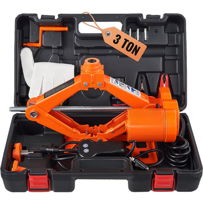 Elbil Jack Golv Jack 3 Ton elektrisk sax Jack bil reparationsverktyg