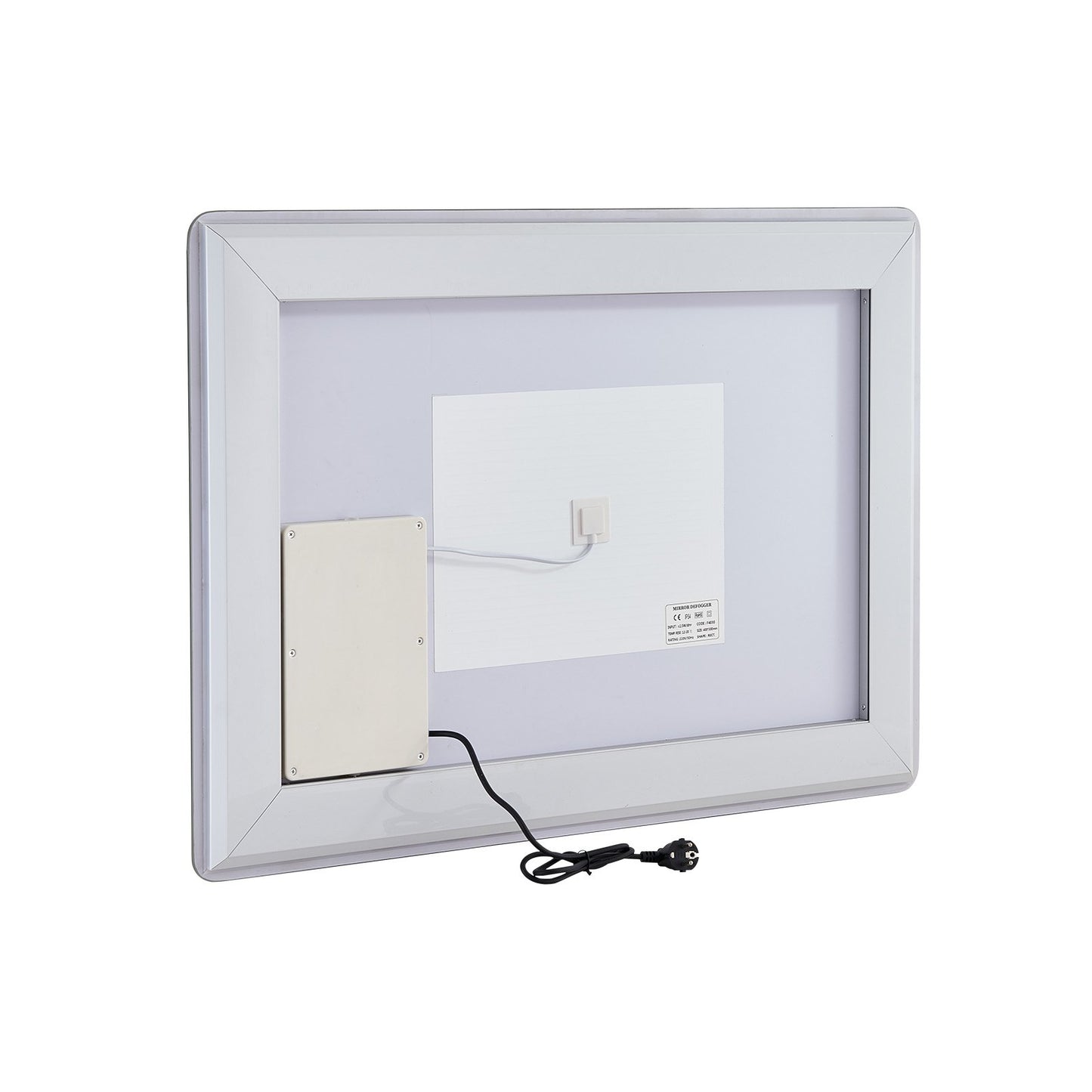 LED bathroom mirror 3 color anti-fog Wall mounted makeup mirror 70 x 100 cm