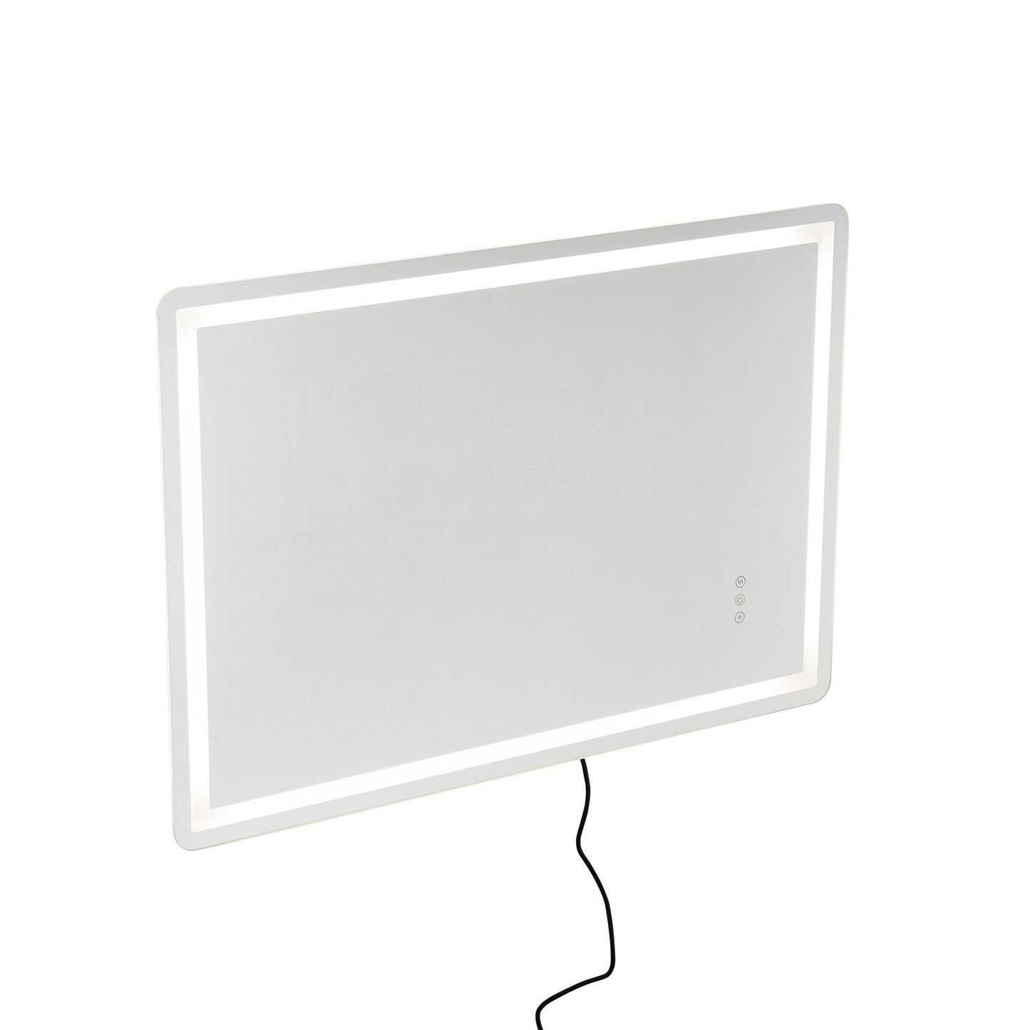 LED bathroom mirror 3 color anti-fog Wall mounted makeup mirror 70 x 100 cm