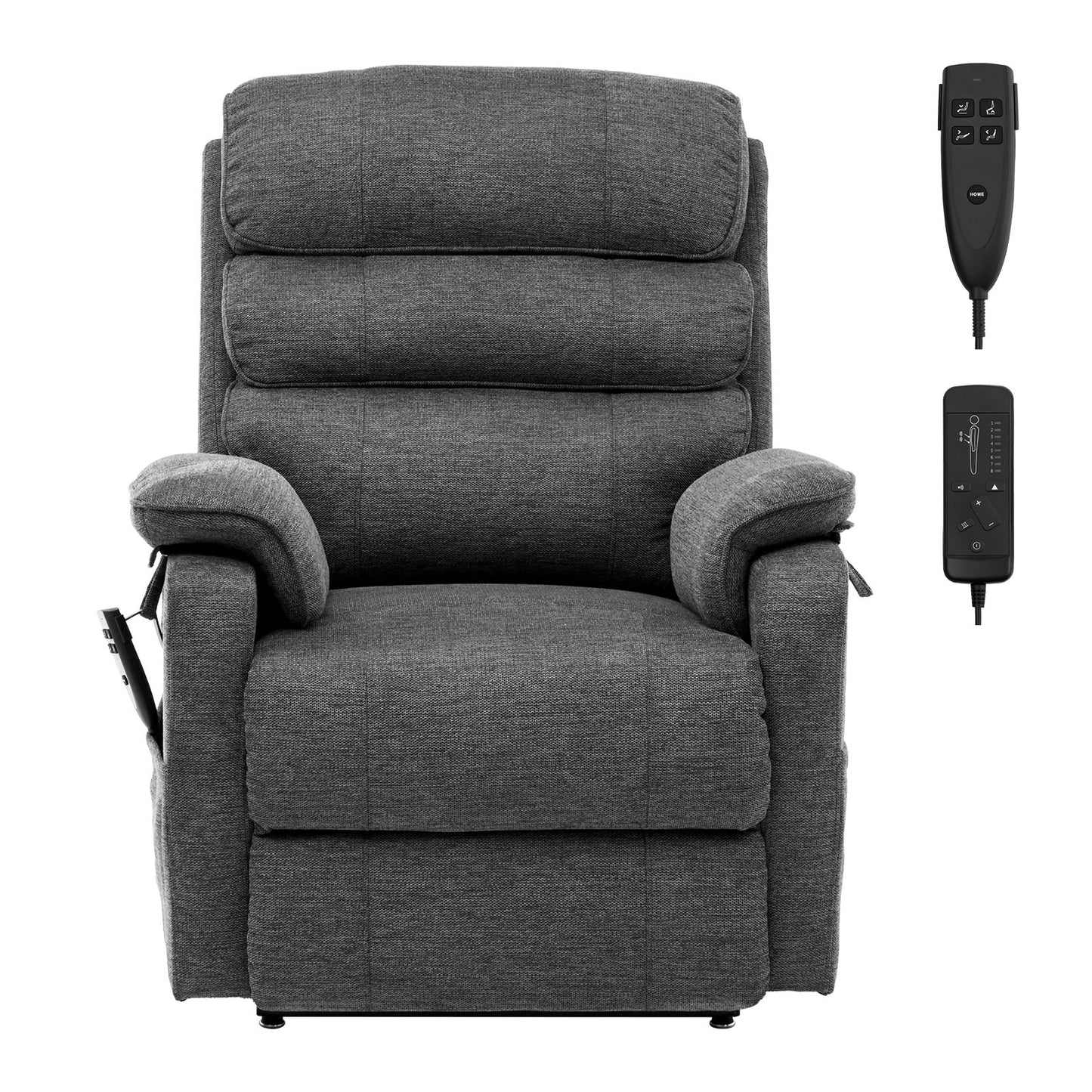 Power Lift Liggstol för äldre Heat and Massage Electric Recliner M