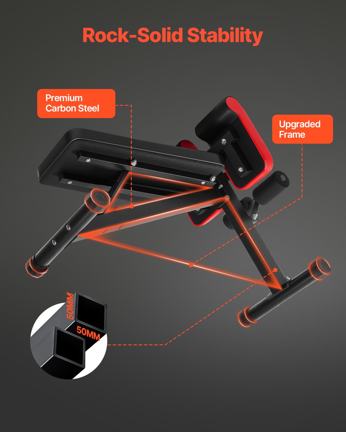 Roman Stol Ryggförlängning Hyperextension Bänk Justerbar Hopfällbar Gym