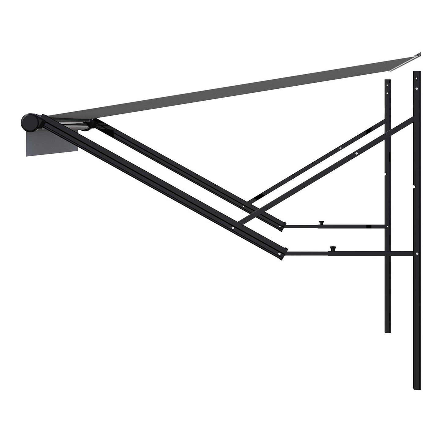 10' RV Replacement Awning Electric Trailer Awning for Most DC12V RVs