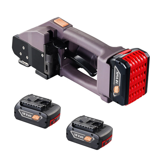 Automatic electric strapping machine for PP/PET 0.39"-0.75" strap