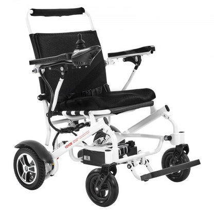 Elektrisk Rullstol 136 kg Kapacitet Hopfällbar Lätt 21 km 53 cm Sits