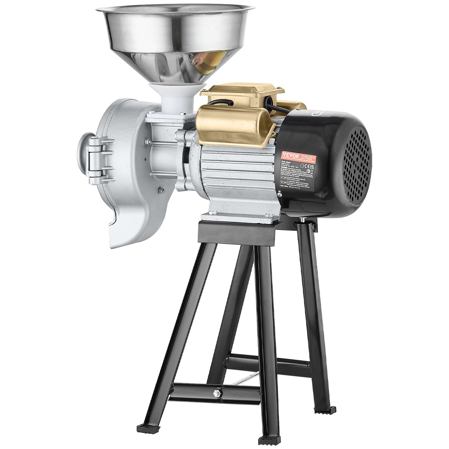 3000W Electric Grain Mill Corn Wheat Flour Grain Mill Wet and Dry