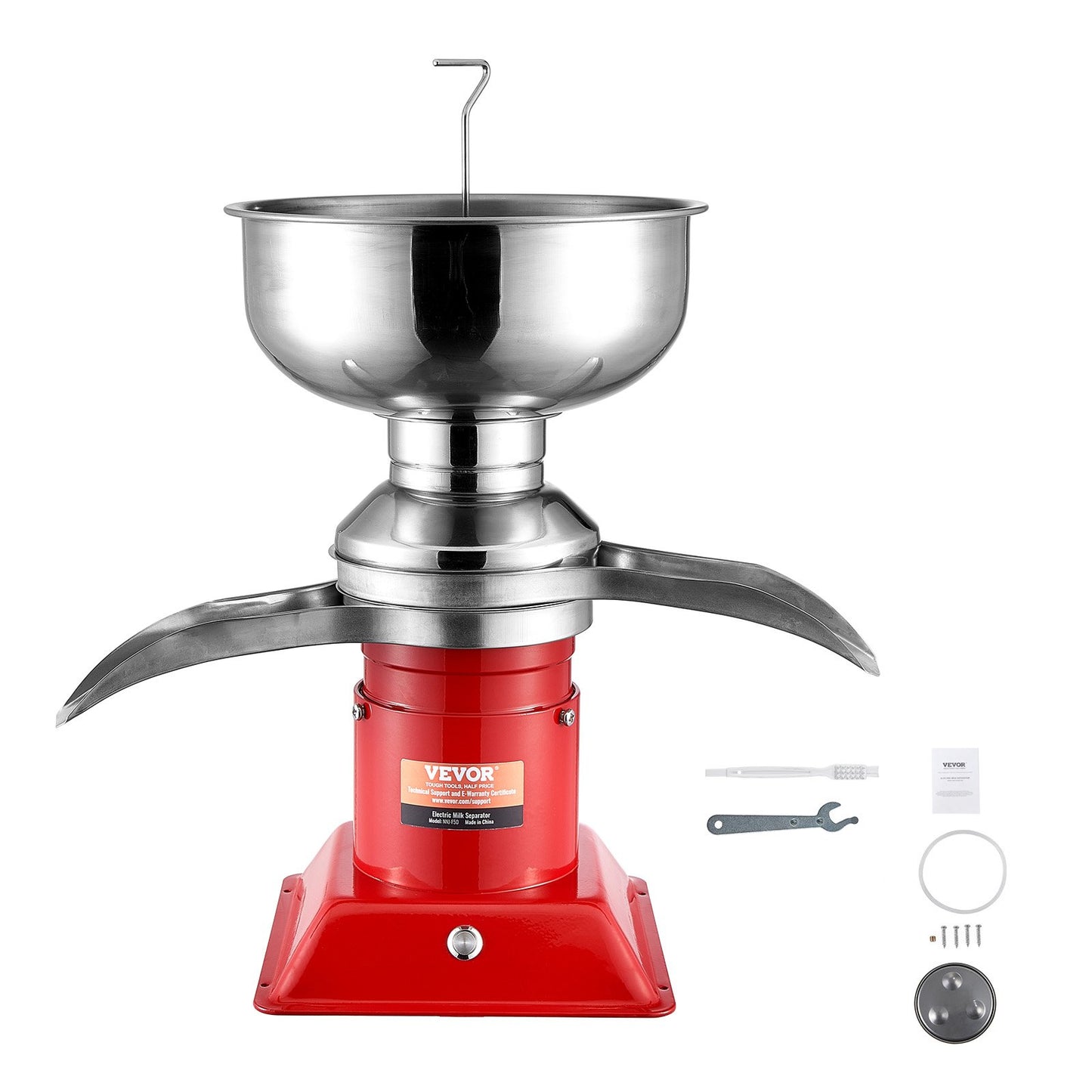 Milchcreme-Zentrifugalabscheider, elektrischer Sahneabscheider, 100 l/h, 100–240 V