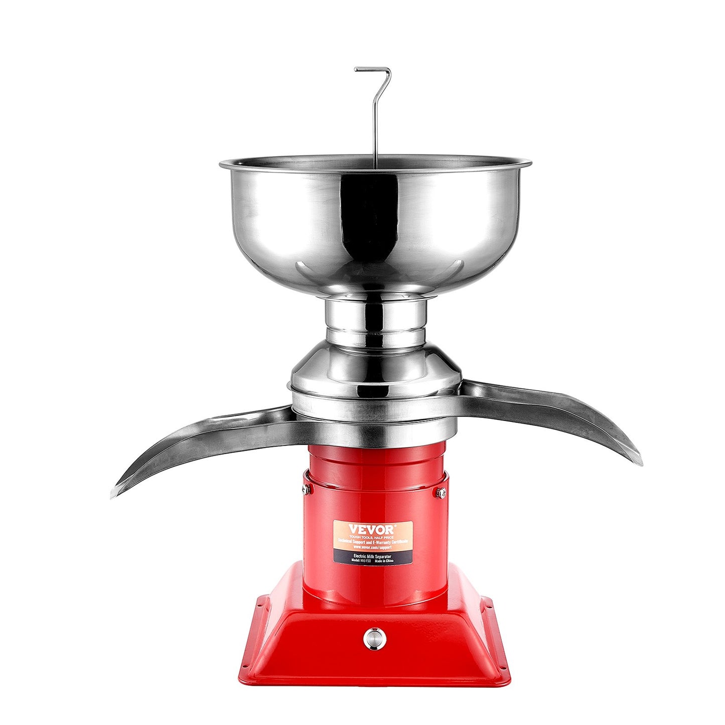 Milchcreme-Zentrifugalabscheider, elektrischer Sahneabscheider, 100 l/h, 100–240 V