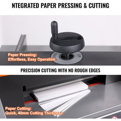 Electric Paper Cutter 13" Width 1.57" Thickness Desktop Paper Cutter | EU
