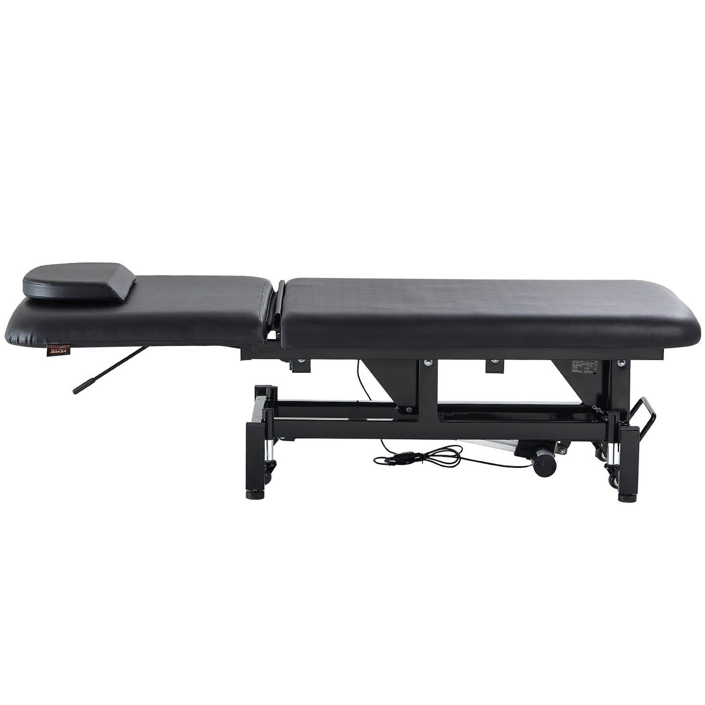 Electric massage table Height adjustable with 0-45° adjustable backrest