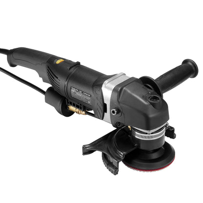 Wet Stone Polisher 4-inch 800W Electric Concrete Polisher 6 Speeds 7 Pads