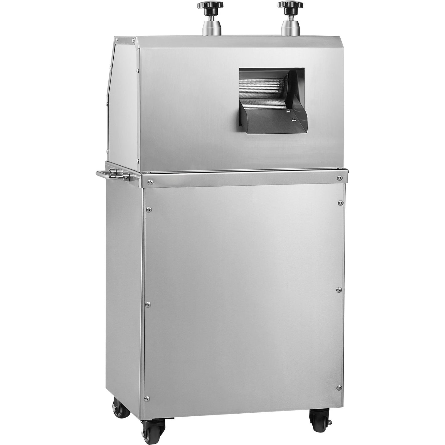 Elektrischer Zuckerrohr-Entsafter, 750 W, Leistung 290 kg/h, 3 Walzen, 6,1 cm großer Einlass
