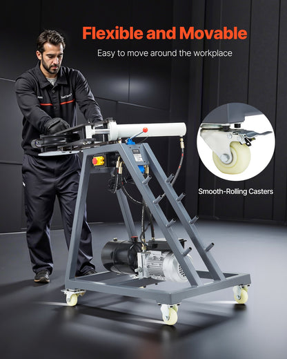 Elektrisk rörbockningsmaskin 750W rörbockare med 6L hydraulcylinder