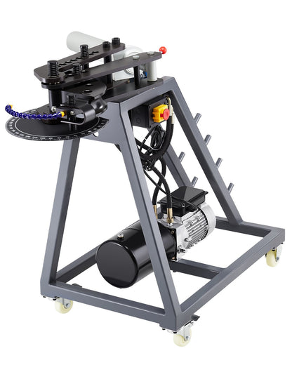 Elektrisk rörbockningsmaskin 750W rörbockare med 6L hydraulcylinder