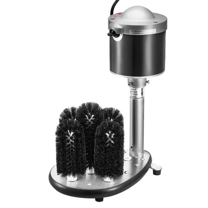 Electric glass washer 5-brushes Glass cleaner 600 cups/h for wine glasses