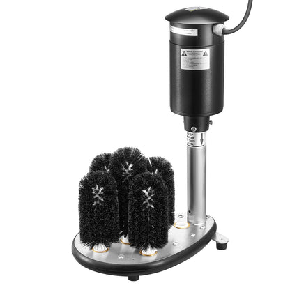 Electric glass washer 5-brushes Glass cleaner 1200 cups/h for wine glasses