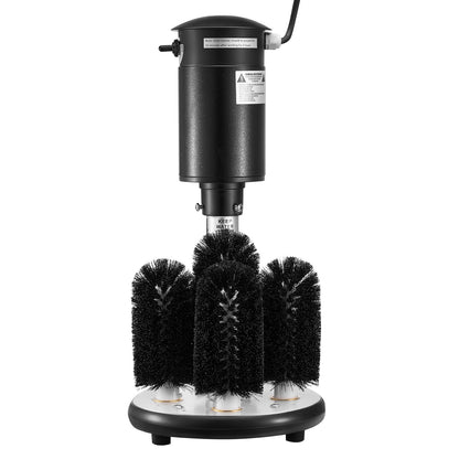 Electric glass washer 5-brushes Glass cleaner 1200 cups/h for wine glasses