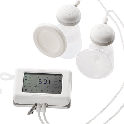Elektrische Milchpumpe, einfach/doppelt verstellbar, 4 Positionen und 9/15 Stufen, 300 mmHg