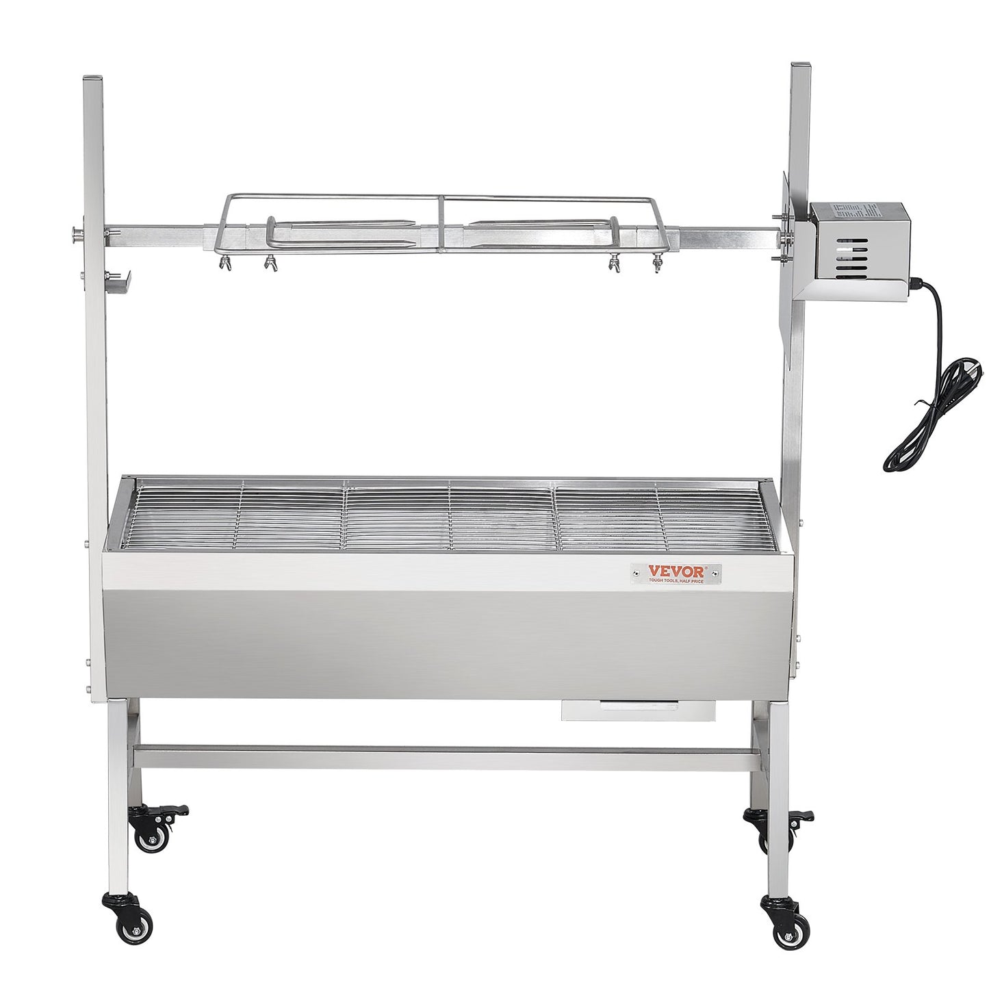 Roaster Spit Rotisserie BBQ Grill Pig Lamb Chicken Roast 42W 135 lbs