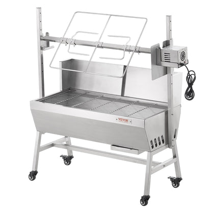 Roaster Spit Rotisserie BBQ Grill Gris Lamm Kyckling Stek 42W 135LBS
