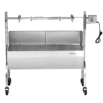 Roaster Spit Rotisserie BBQ Grill Gris Lamm Kyckling Roaster 52W 198LBS