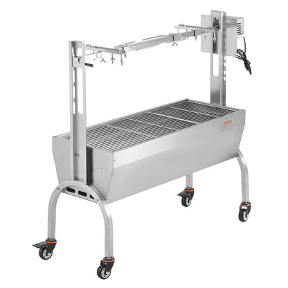 Roaster Spit Rotisserie BBQ Grill Gris Lamm Kyckling Stek 52W 198LBS