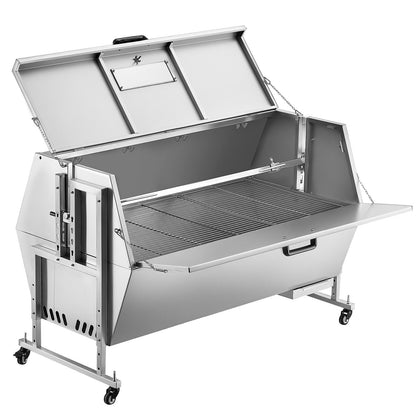 Roaster Spit Rotisserie BBQ Grill Pig Lamb Chicken Roaster 60W 286 LBS
