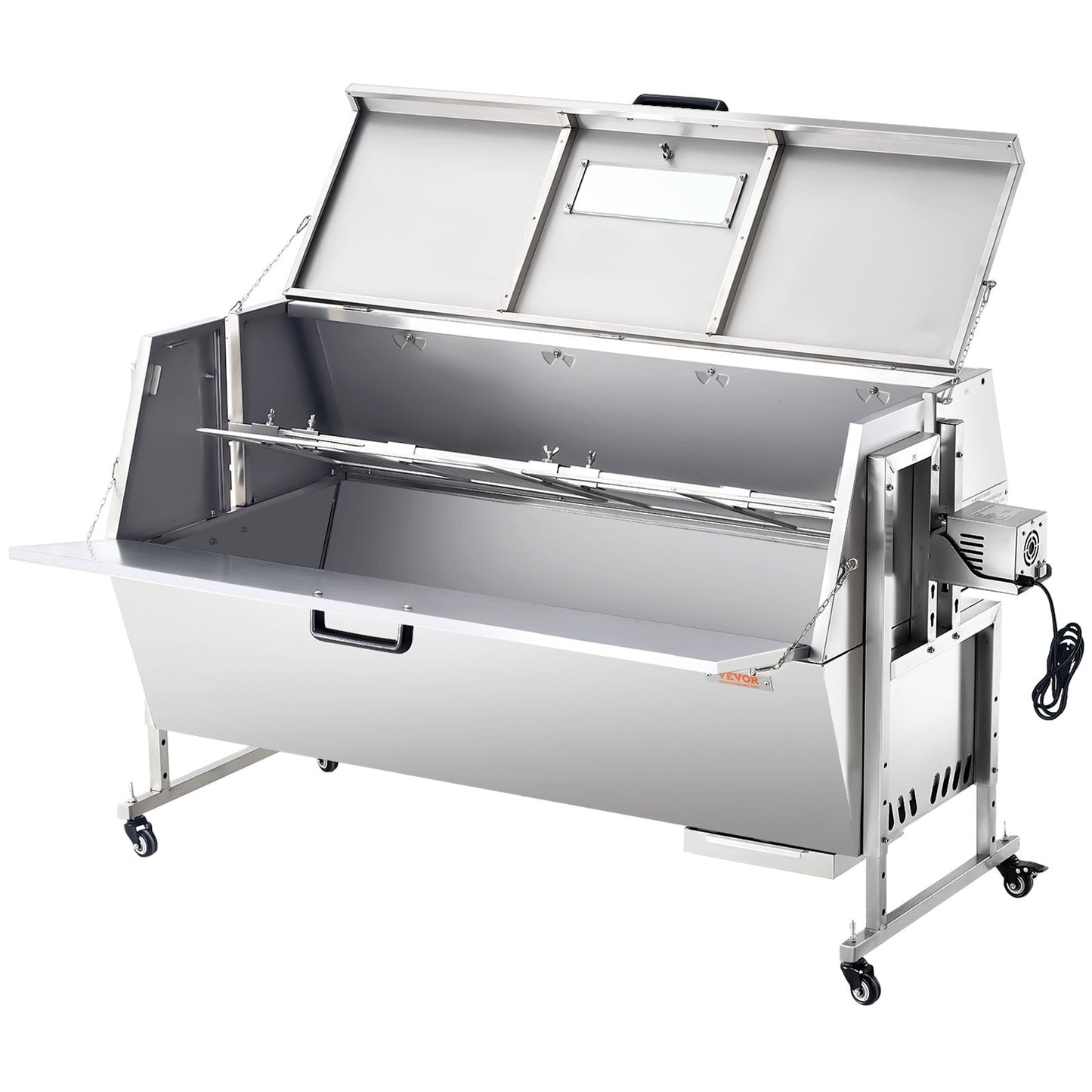 Roaster Spit Rotisserie BBQ Grill Pig Lamb Chicken Roaster 60W 286 LBS