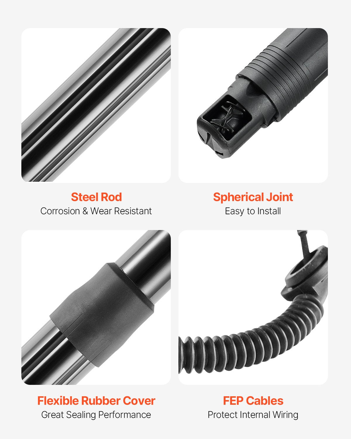 Rear Liftgate Power Struts Compatible with 2015-2020 Superb III 3V5 Estate