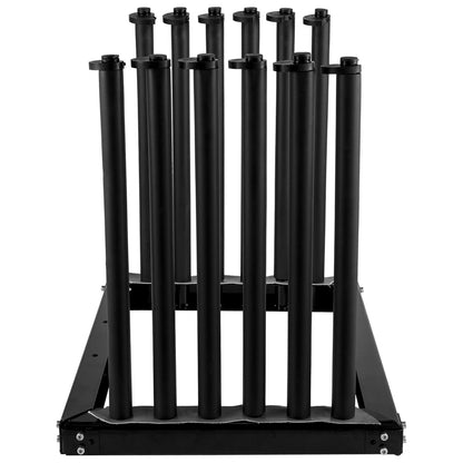 Windshield Rack 5-Lite, Vindrute Truck Rack Stål, Vindrute Glas Rack 24-tums höjd, Vindrute Rack för lastbil med PVC-dyna och skumstoppning, Glasrack för lastbil, för glastransport