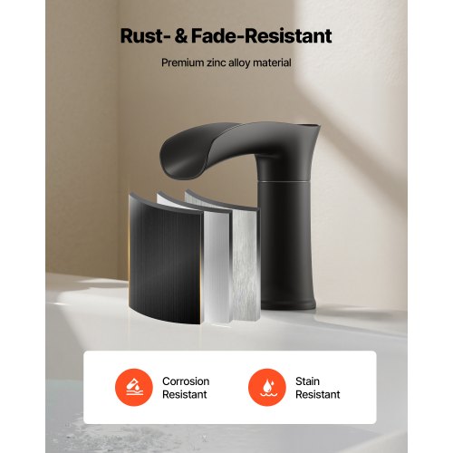romersk badkarsblandare, 3-håls vattenfallsblandare, badkarsblandare i zinklegering med 2 handtag, romerska badkarsblandare däckmonterade för husdjurstvätt, bad för vuxna, mattsvart, temperaturkontroll |  EU