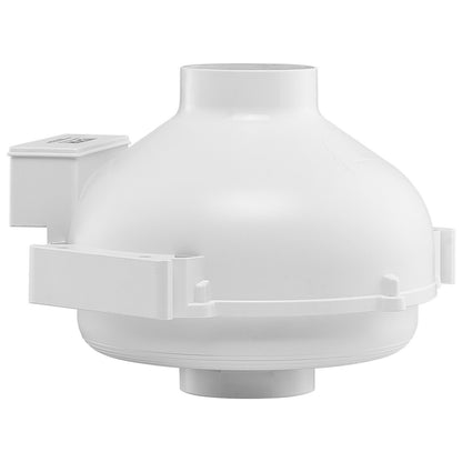4" to 4.5" Radon Mitigation Fan System Quiet 260CFM Inline Duct Waterproof