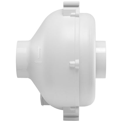 4" to 4.5" Radon Mitigation Fan System Kit Quiet 260 CFM Inline Duct Fan