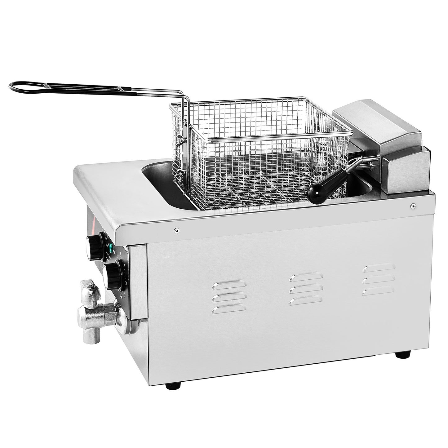 Kommersiell elektrisk fritös Fritös bänkskiva 9Qt /8,5 L