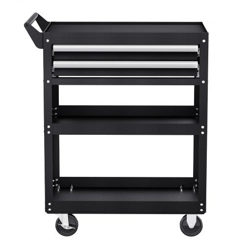 5-Tier Tool Cart on Wheels 400 lb Rolling Work Cart with Drawer and Pin Board | EU