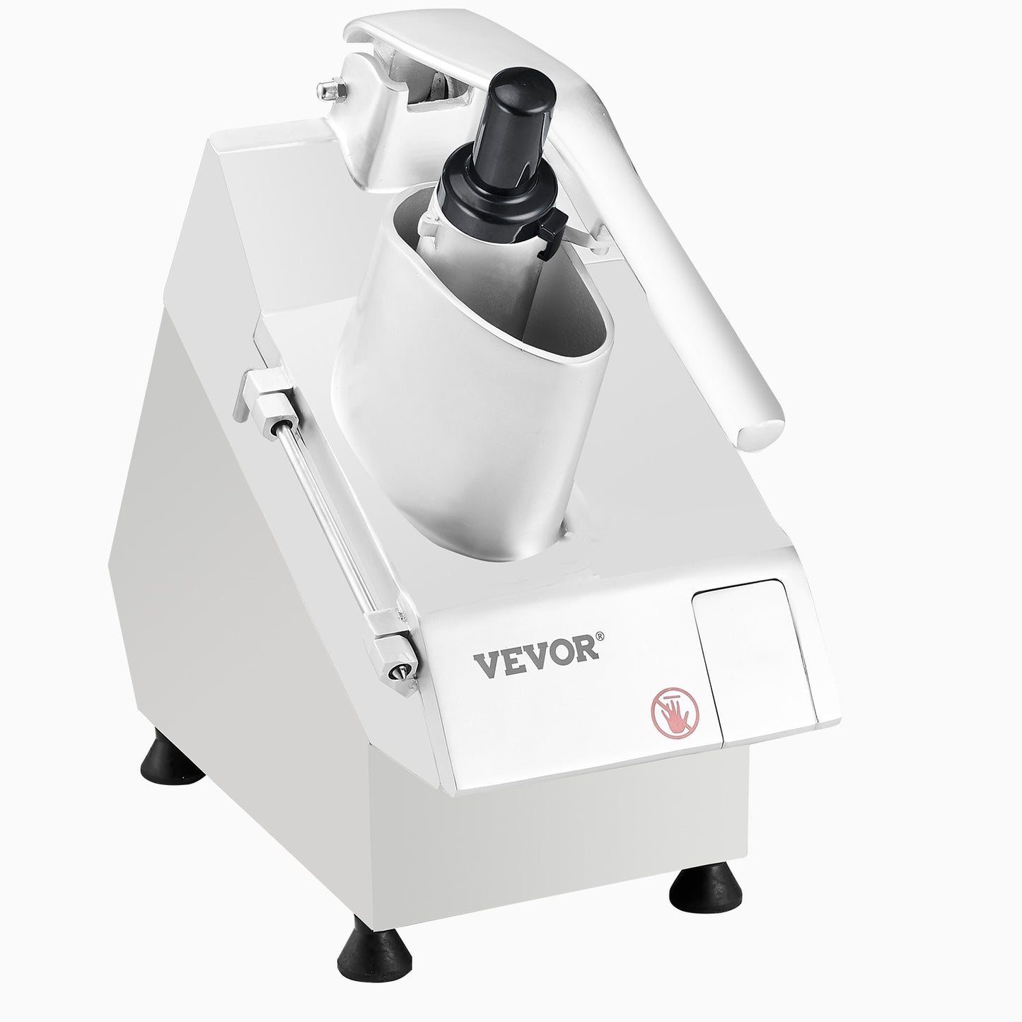 Food processor and vegetable chopper with 6 food-grade stainless steel blades
