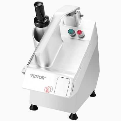 Food processor and vegetable chopper with 6 food-grade stainless steel blades