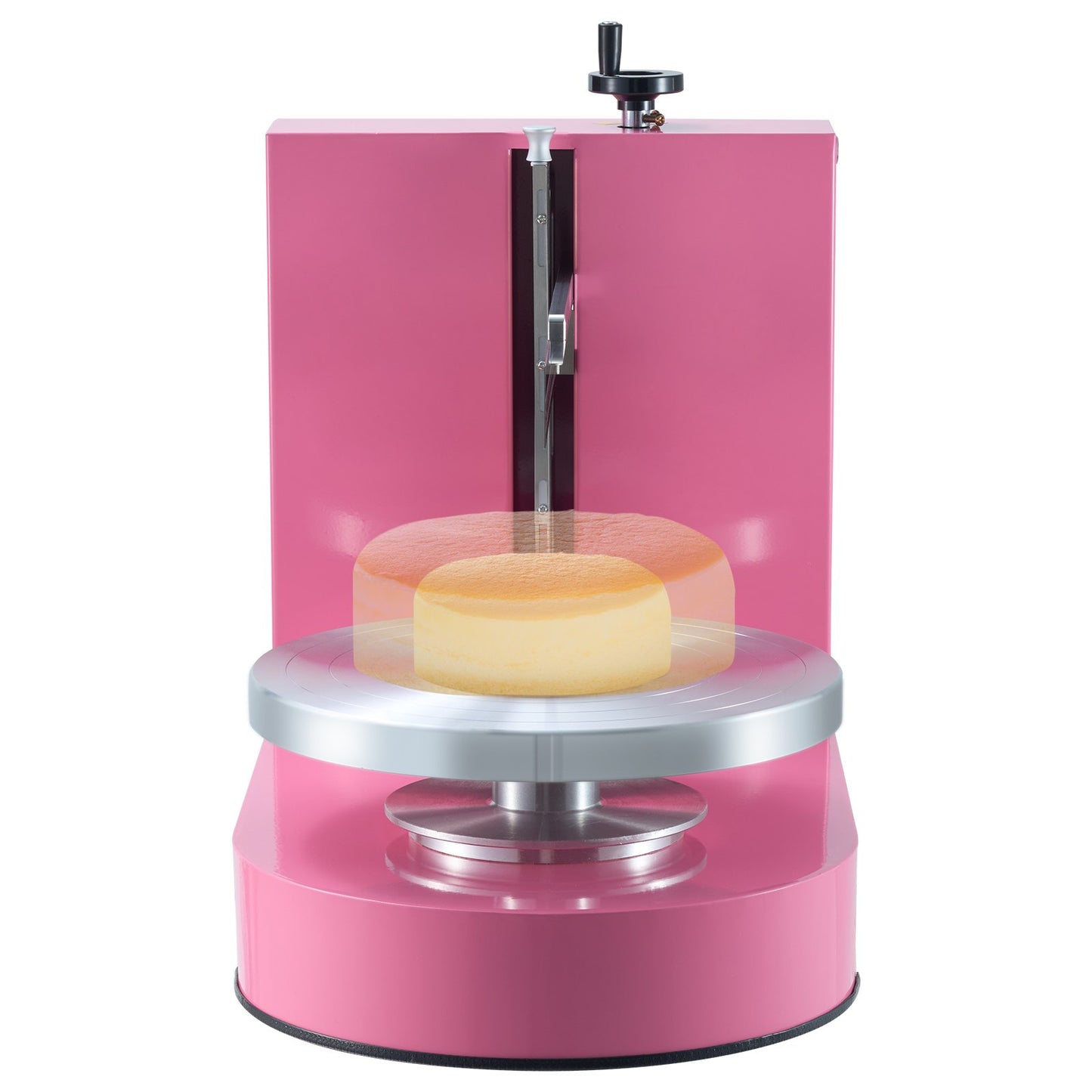 Cake Decorating Machine Cake Frosting Spread for 4" to 12" Cake Pink