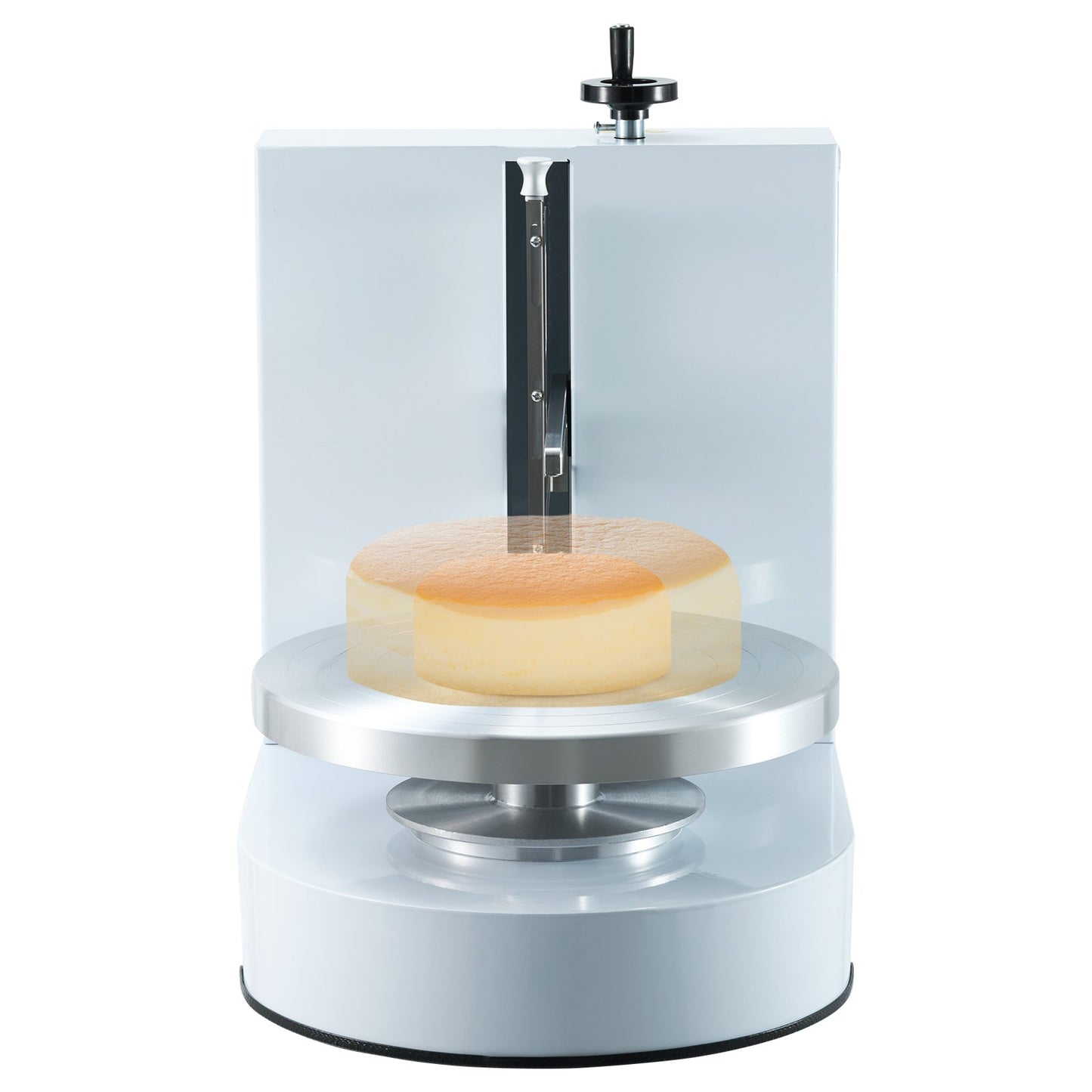 Cake Decorating Machine Cake Frosting Spread for 4" to 12" Cake White