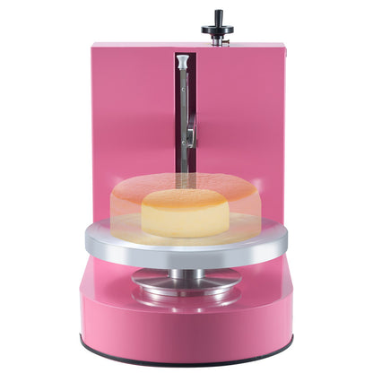 Tårtdekorationsmaskin Tårtfrosting bredning för 6" till 14" Cake Pink