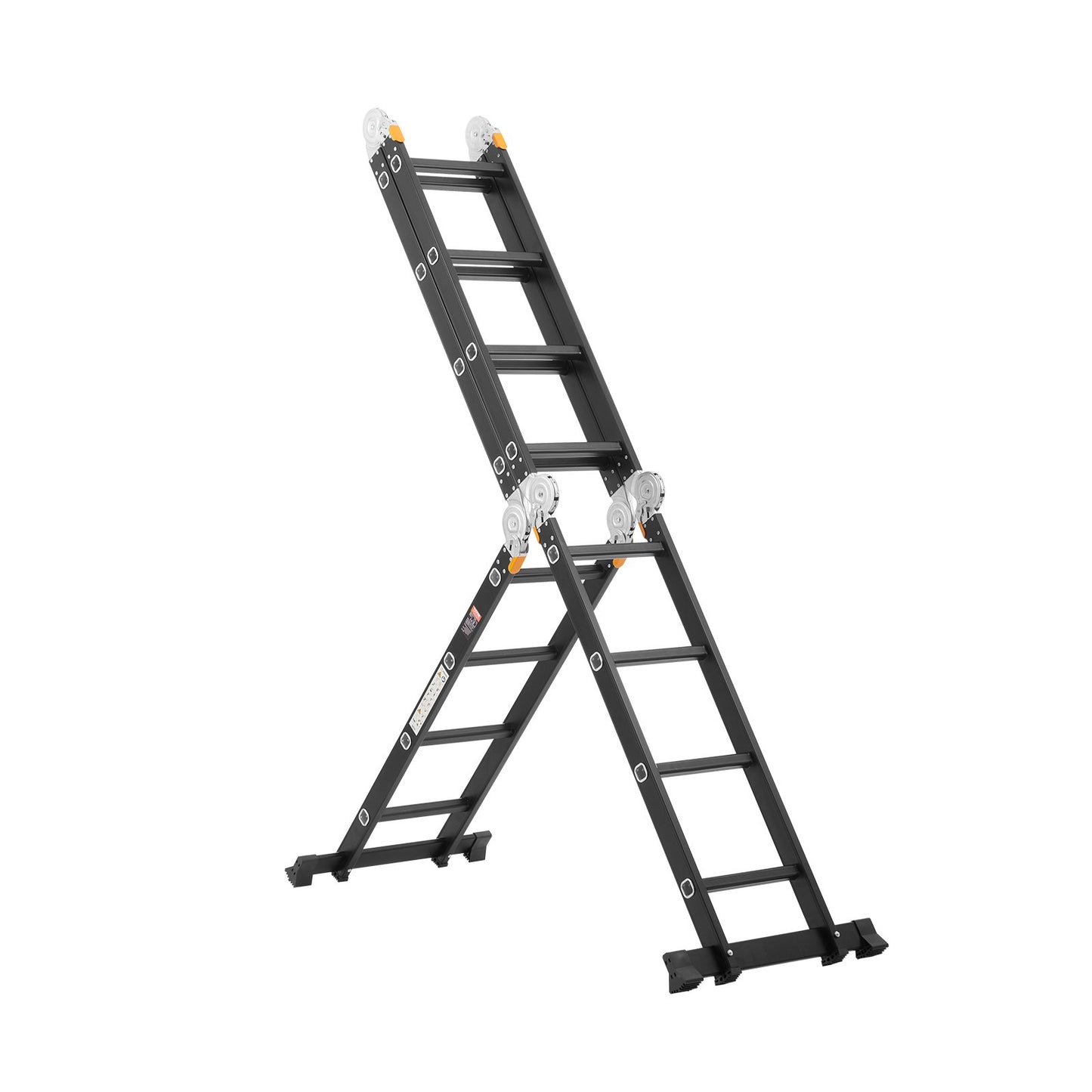 Multi-Purpose Folding Stege 7-i-1 4 Steg 15,5 fot med ställningsplanka