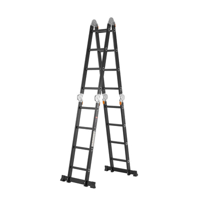 Multi-Purpose Folding Stege 7-i-1 4 Steg 15,5 fot med ställningsplanka