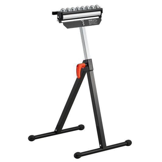 Roller stand with polished balls Max load 300 lb Adjustable 26.8-42.5 inches