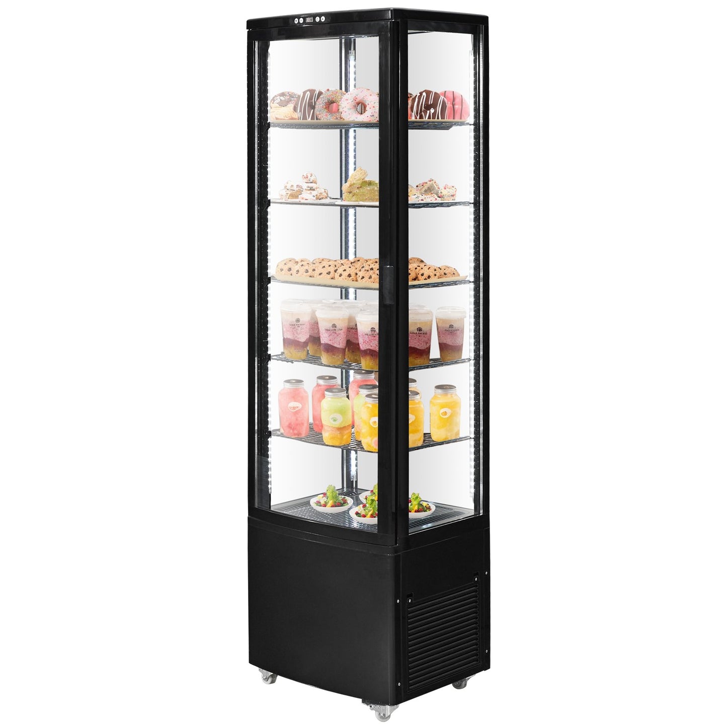 Kylskåp Bakery Display Kylskåp 9,8 cu ft/278L 5-nivå