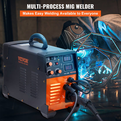 MIG Welder 250 Amp MIG LIFT TIG Arc Welder 3 in 1 Welder Welder Machine 220V LIFT TIG Welder Lift ARC Welder MMA Stick IGBT DC Inverter Welder Digital Display Combo Svetsmaskin