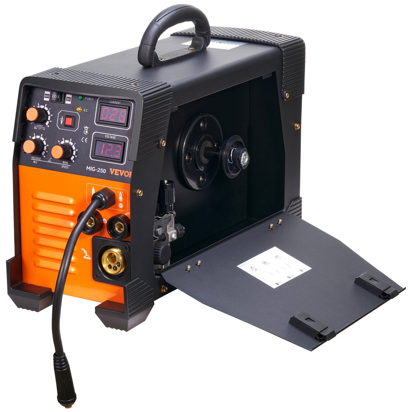 MIG Welder 250 Amp MIG LIFT TIG Arc Welder 3 in 1 Welder Welder Machine 220V LIFT TIG Welder Lift ARC Welder MMA Stick IGBT DC Inverter Welder Digital Display Combo Svetsmaskin